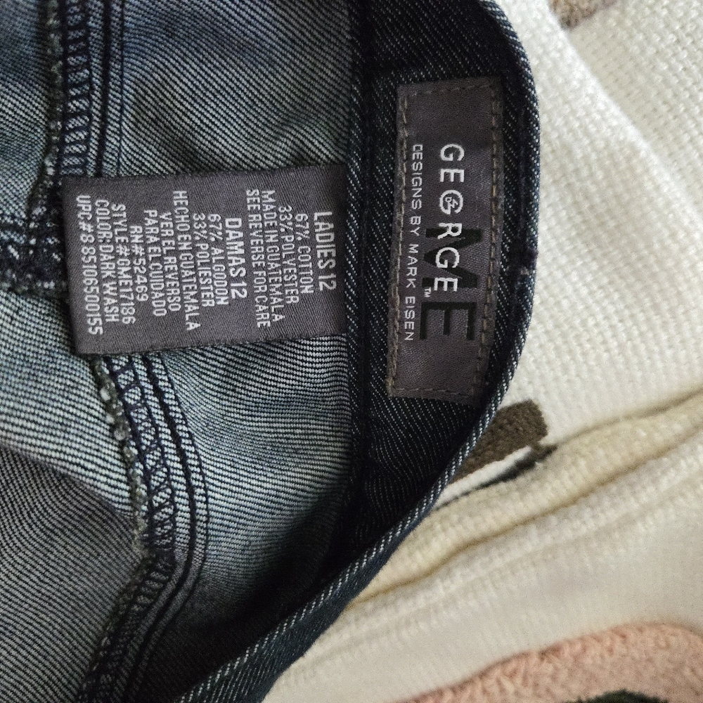 George Dark Blue Pencil Skirt - Picture 3 of 3